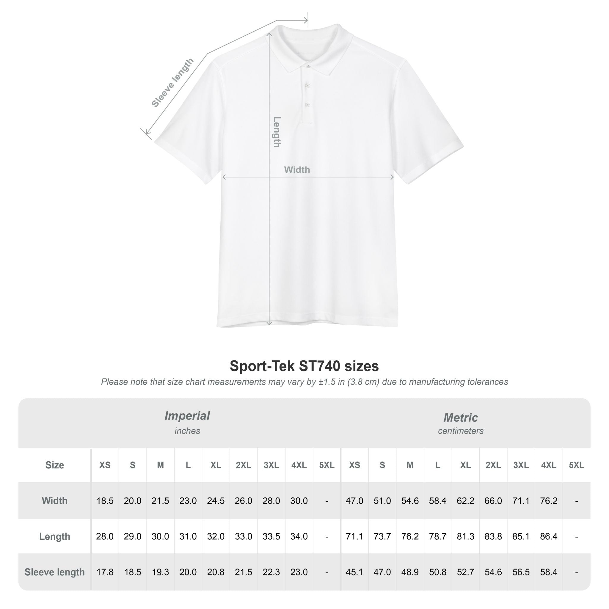 LWS Golf Polo  — UV Performance Sport Shirt