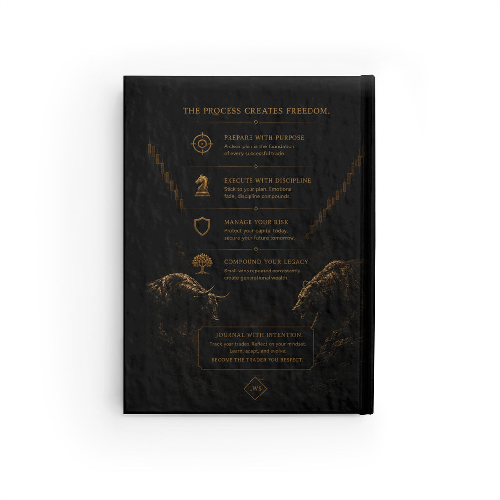 Legacy Wealth Society Trading Journal — Ruled Line
